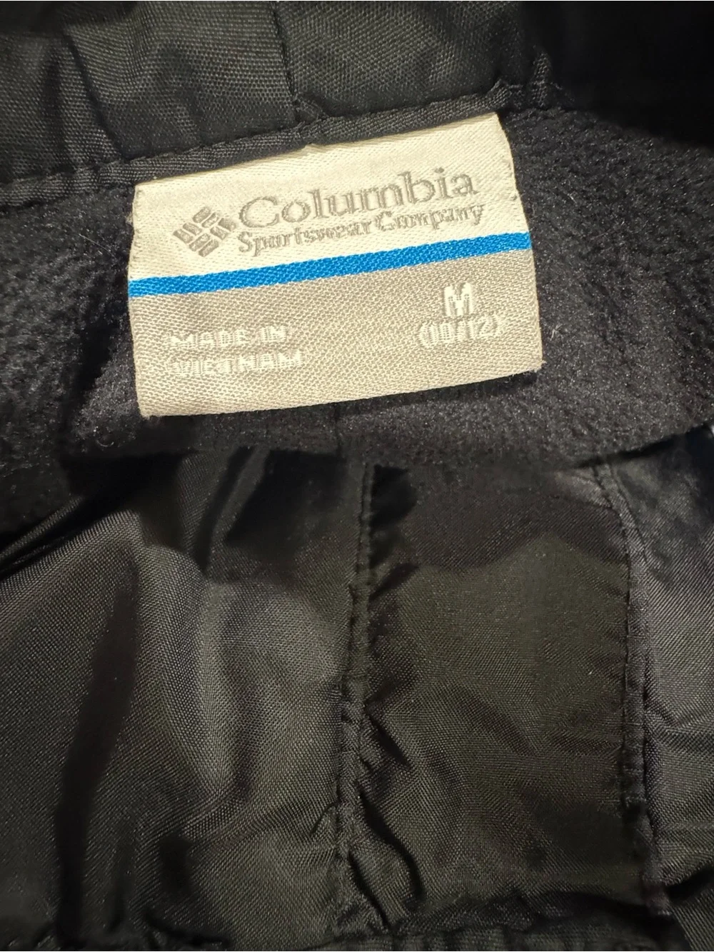 Columbia Kids Black Insulated Snow Pants